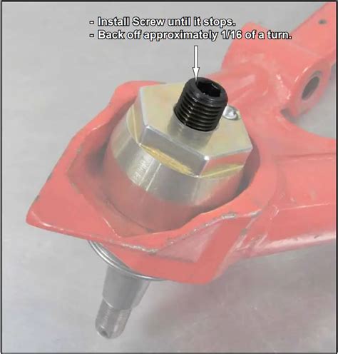 keller ball joint instructions.